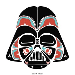 star-wars-nerd:  alwaysstarwars:  whealthee:  This is ‘Alliance Is Rebellion’, a series of characters and vehicles from Star Wars imagined as traditional Northwest Coast Indian art by artist Scott Erickson. Cool!!  Very cool!  It’s a trap!  That&rsquo;s