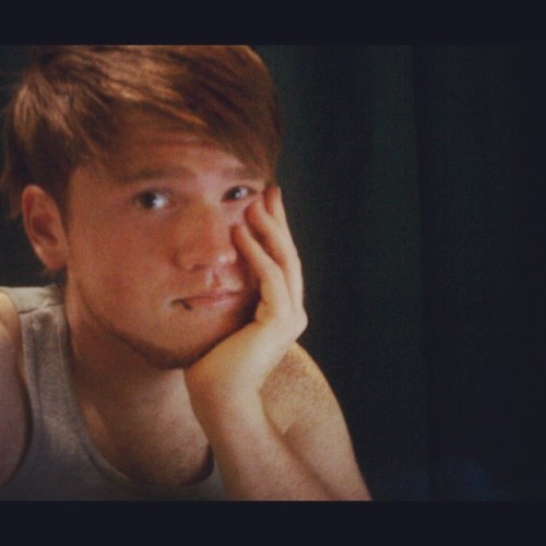 thegingerium:  25yrold Eric. #ineedmoresleep #babyewic #me #bangs4days #wheresmybeard