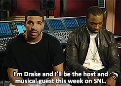 aubreygifs:  SNL Promo: Drake 