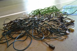 extraneousredux:  Talking a 14 year old girl through emotional situation with friends is a bit like untangling four 100 ft. extension cords. You have to learn the details to know how it was tangled. Then you begin the process of painstakingly suggesting