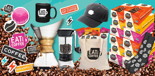 Eat your coffee is doing a referral program that gives us the ability to earn free coffee snacks! Si