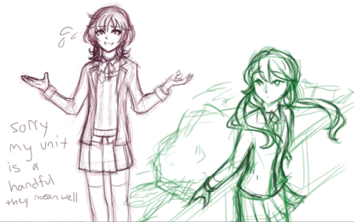 more ocs &ndash; takuya on left, hes trying thoughright side is potential producer too but 