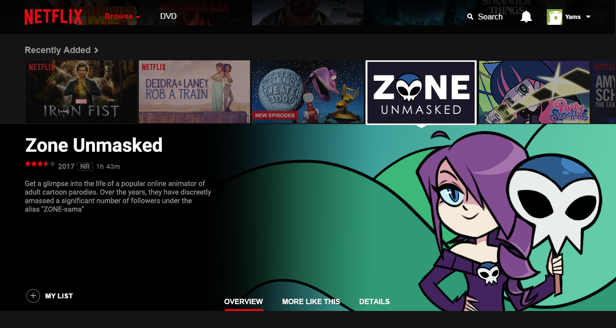 z0nesama:  otako-studio:  @z0nesama is on netflix????   Oh wow, I didn’t know