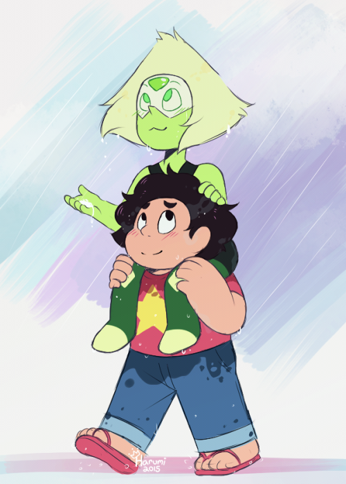 princessharumi:  Thank you Steven…this is…cool    are the cutest! <3