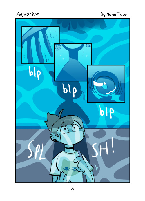 nonetoon: New comic, simply titled Aquarium! Hope you all enjoy the fun new guy!