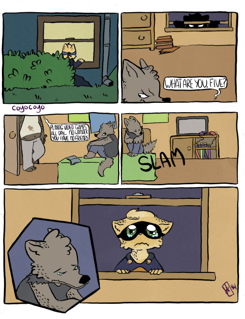 Sex coyocoyo:  The Bully This comic I made over pictures