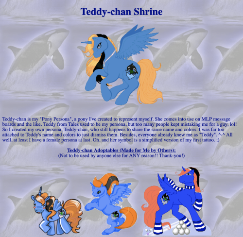 From: Https://web.archive.org/web/20090403000915/http://www.angelfire.com/tx3/teddysplace/TeddyChan.html