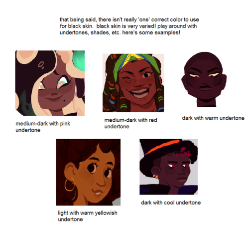 maggiekarp2: peachdeluxe:  I get asked a lot for tips with coloring black people, so i put together a little tutorial! (and bumps my kofi if you found this helpful)  Thanks for including the hands and encouraging other artists to consider them, that’s