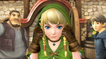 kingofe3: Linkle pics from the new story mode in Hyrule Warriors Legends. 