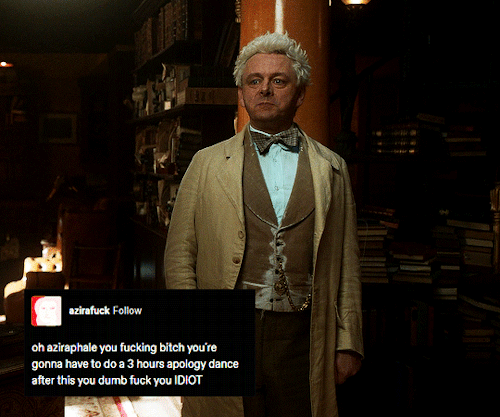 AZIRAPHALE & CROWLEY + Text Posts