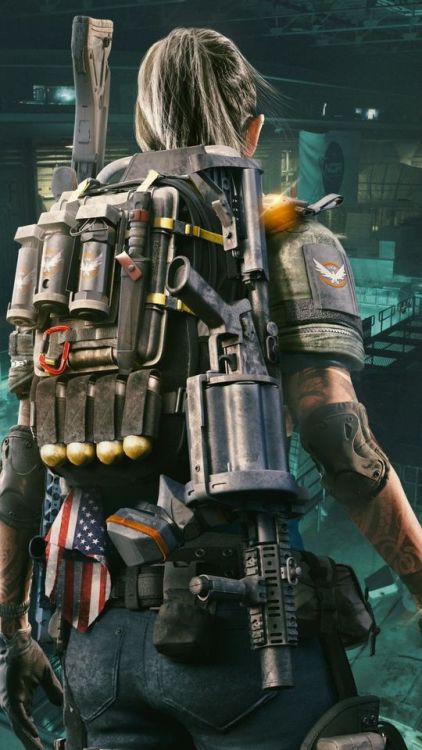 720x1280 Tom Clancy’s The Division 2, girl soldier, 2019 wallpaper @wallpapersmug : bit