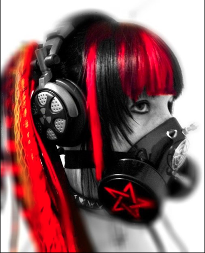 Porn viralsky:  iboughtyoursoul:  Cyber Goth by photos