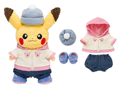 New Pikachu’s Closet  accessories unveiled!Released date: Saturday, January 21st, 2018