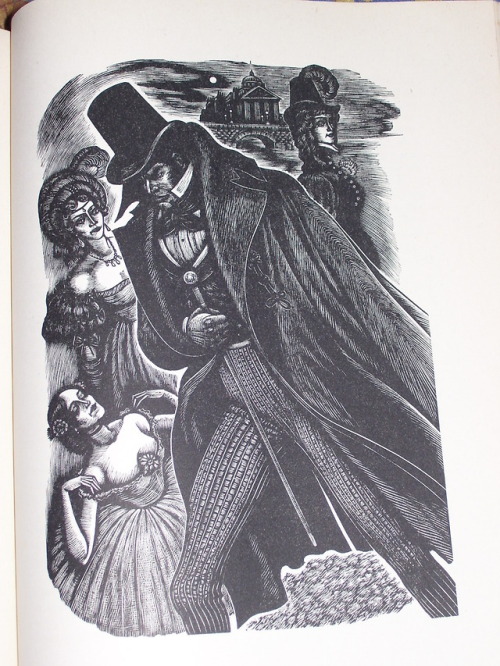 Jane Eyre woodcut illustrations by Fritz Eichenberg, part 2 