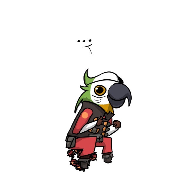 candivase:  Sometimes I like to crouch over my sticky bombs and pretend they are