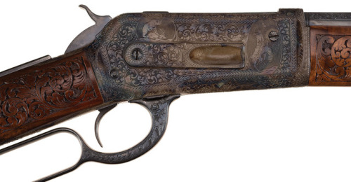 Engraved Winchester Model 1886from Rock Island Auctions