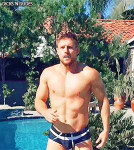 dicksandudes:  Cody Deal in a speedo 