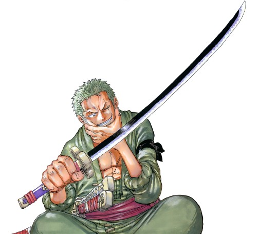 rickypozzi:Roronoa Zoro from Colorspread 1031One Piece 1031 - Wano