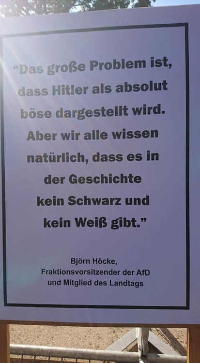 hirnvomhimmel:Alle Plakate wurden gezeigt auf der “Ist ja ekelhAfD” Demo in Murnau am 08.09.2018Blüt