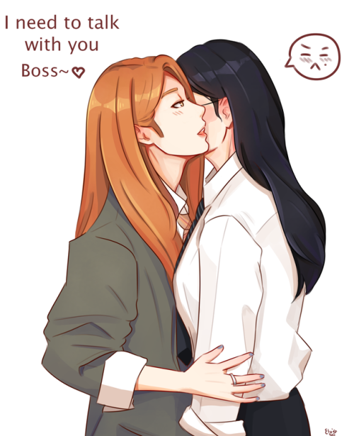 Boss is feared by everyone, except Wheein ❤️ (Hwasa was going to approve yongsun’s request any