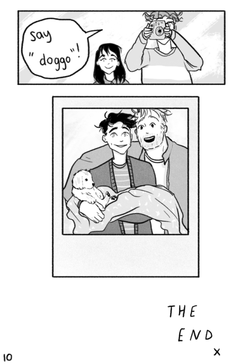 heartstoppercomic: MINI-COMIC: Adoption Meet 25y/o Charlie and 26y/o Nick! This mini-comic is the re