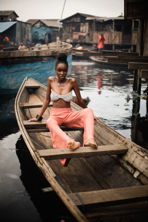 Honey: The Soak - An Exclusive Editorial featuring Ifeoma Nwobu By Manny Jefferson. She has only but