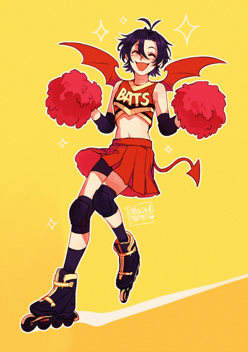 “Aren’t you glad? Aren’t you happy you got a cheerleader?”For an old #eyeshi