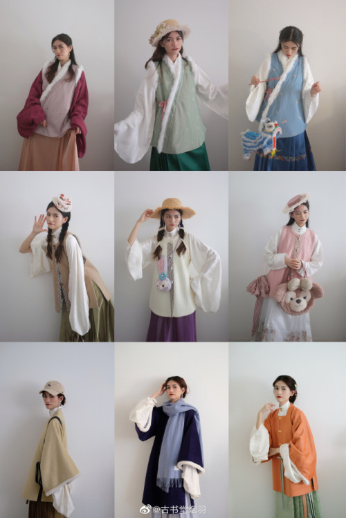 hanfugallery:annual daily fashion summary of chinese hanfu via 大明时尚搭配频道