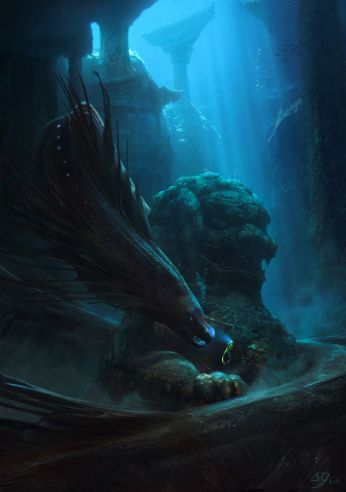 theamazingdigitalart:The amazing digital art ofGaelle SeguillonTechniques of Dylan Cole: Advanced Di