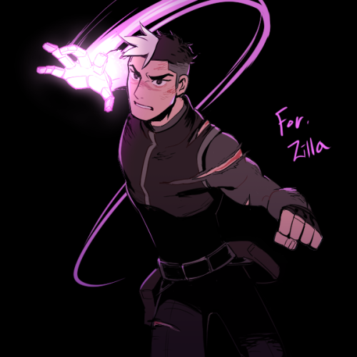 Dark!shiro in galra commander outfit based on ladyleceaction s post. This AU is suuper coooooooool X