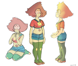 sketchapod:  revisiting my old Steven/Peridot