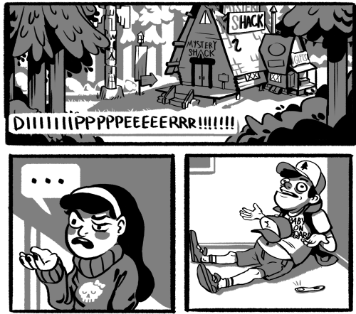 josiahfiles: excerpt from the official gravity falls comic, set to come out in june