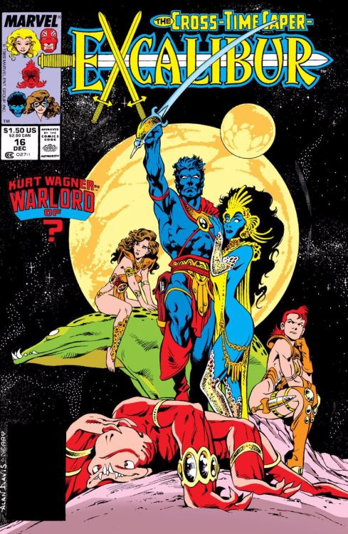 travisellisor:
“  the cover to Excalibur #16 by Alan Davis and Paul Neary
”