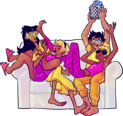 homestuck-secret-santa: merry very late christmas @roboblushies! i hope youll have a great 2016!