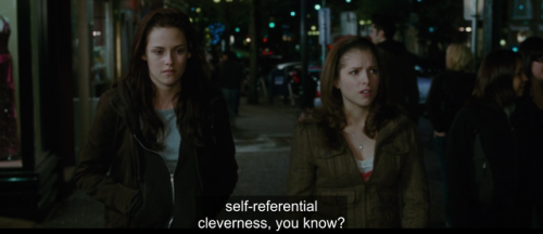 lesbianmikewheeler: i know this scene is supposed to demonstrate how vapid everyone but bella is but