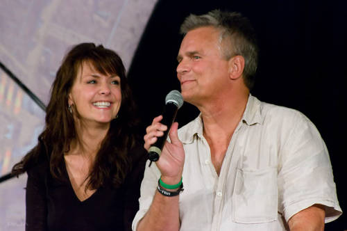 Amanda Tapping & Richard Dean Anderson, Being Adorable At GateCon 2008. (`)