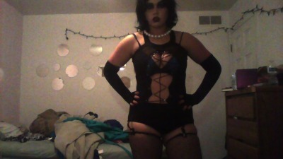 jollyoldcountdracula:  My Rocky costumes for anon! I don’t have any floor show costume pics yet, just floor show makeup pics. I’m remaking all of them though, because they’re not as perfect as I would like