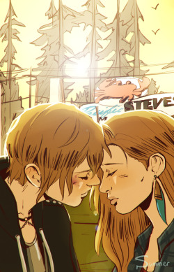 summerfelldraws:Don’t be surprised, Chloe.If one day, I’m just… Out of here.