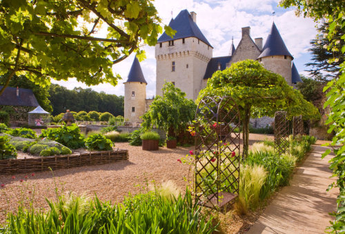 floralls:CHATEAU DU RIVAU, LOIRE VALLEY, FRANCEby  Clive Nichols