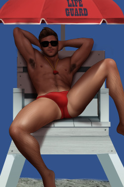 enemygentleman: Zac Efron will reportedly star in a Baywatch movie.  My life is now complete. WIP. Needs to be cleaned up, lines removed, chair fixed, body hair refined, bulge modified but all in all this makes my dick hard so…SUCCESS ;) 