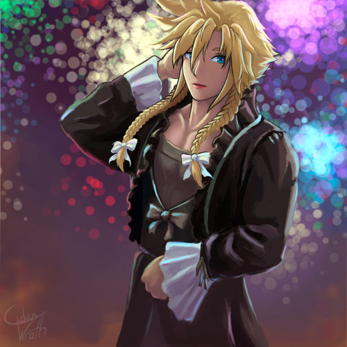 I paint best Cloud Strife outfit