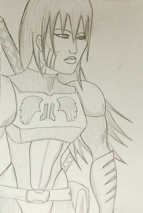 Porn Pics Battle Angel sketch  Taki looking badass