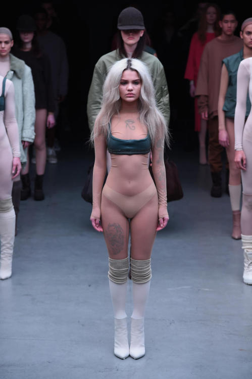 nowadaysart:Kanye West x Adidas #YEEZYSEASONONE - Amina Blue