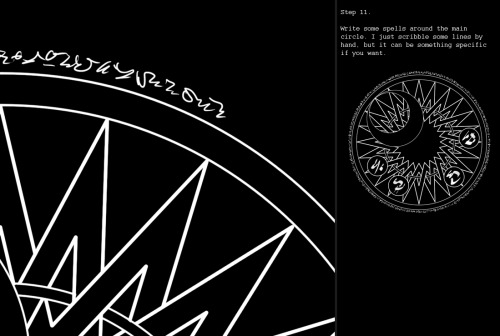 osi8m:  how to spell circles like here:  or here:  for photoshop, thought as long as your program allow to make elipses, or other shapes and use layers, it should work too :P 