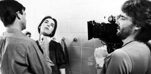 hollywood-portraits: Sam Neill, Isabelle Adjani & Andrzej Żuławski on the set of Possession (198