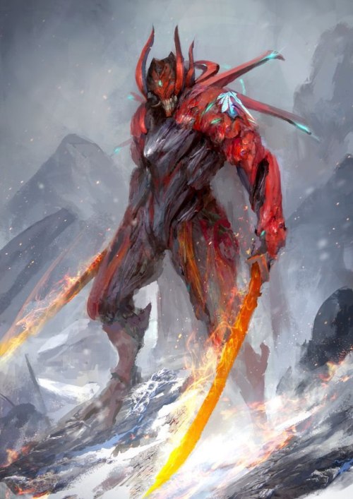 incorrectwarframequotes:  kyberpank:  warframe by the durrrrian  Holy…
