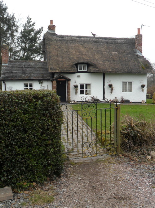 vwcampervan-aldridge: Thatched Cottage at Ladybirch Wood, Staffordshire, England