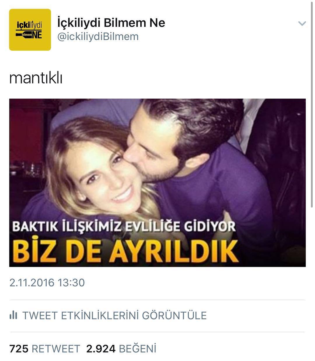 içkiliydi
İçkiliydi Bilmem...