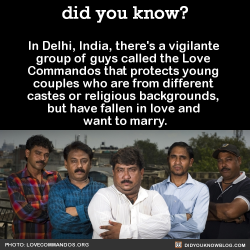 Did-You-Kno:  In Delhi, India, There’s A Vigilante Group Of Guys Called The Love