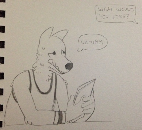 lock-wolf:  Food please 